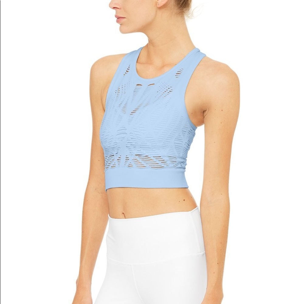 Aloyoga vixen fitted crop top